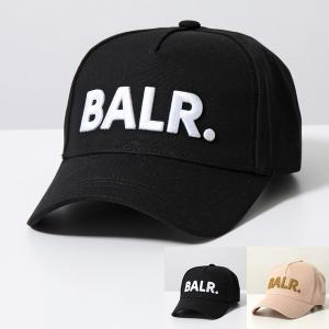 BALR. ボーラー ベースボールキャップ Game Day Cotton Cap B6110.1063 メンズ 立体ロゴ刺繍 コットン 帽子 Jet-Black｜s-musee