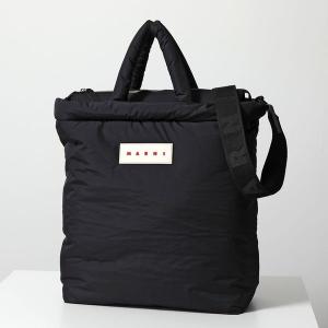 MARNI マルニ トートバッグ PUFF パフ SHMP0105U2 P6460 メンズ ロゴ ショルダーバッグ ハンドバッグ 鞄 00N99｜s-musee