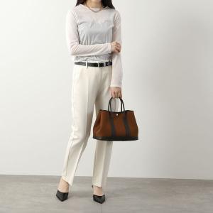 HERMES エルメス トートバッグ ガーデン...の詳細画像1