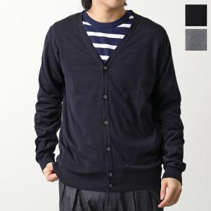 JOHN SMEDLEY ジョンスメドレー カーディガン WHITCHURCH ウィッチチャーチ メンズ STANDARD FIT 30G 長袖 Vネック コットン カラー3色｜s-musee