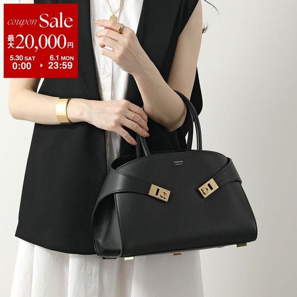 SALVATORE FERRAGAMO フェラガモ ハンドバッグ Hug ハグ スモール 21 56...