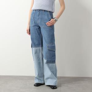 GANNI（ガニー） カーブパンツ Cotton Crepe Elasticated Curve Pants