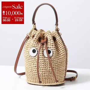 ANYA HINDMARCH アニヤハインドマーチ かごバッグ Drawstring Cross Body Eyes アイズ 190749 レディース ショルダーバッグ 鞄 Natural｜s-musee