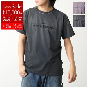 MAISON MARGIELA メゾンマルジェラ 1 10 Tシャツ S51GC0526 S20079 メンズ 半袖 カットソー リバースロゴT 刺繍 クルーネック コットン カラー2色｜s-musee