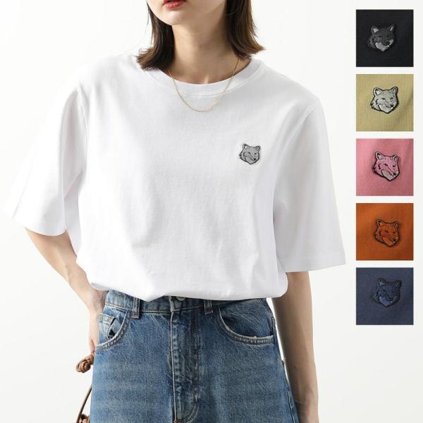 MAISON KITSUNE メゾンキツネ Tシャツ BOLD FOX HEAD PATCH COM...
