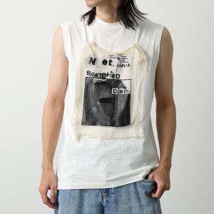 MAISON MARGIELA メゾンマルジェラ 1 10 Tシャツ S51GC0527 S24575 メンズ ノースリーブ カットソー コットン クルーネック 961｜s-musee