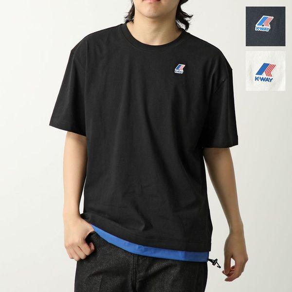 K-WAY ケーウェイ Tシャツ SERILLE セリル K4124BW メンズ 半袖 クルーネック...