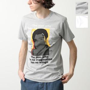 COMME des GARCONS SHIRT × Andy Warhol コムデギャルソン アンディ・ウォーホル コラボ 半袖 Tシャツ FM T004 S24 メンズ クルーネック カラー2色｜s-musee