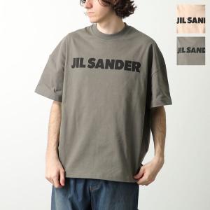 JIL SANDER ジルサンダー Tシャツ J21GC0001 J20215 メンズ 半袖 カットソー ロゴT コットン クルーネック カラー2色｜s-musee