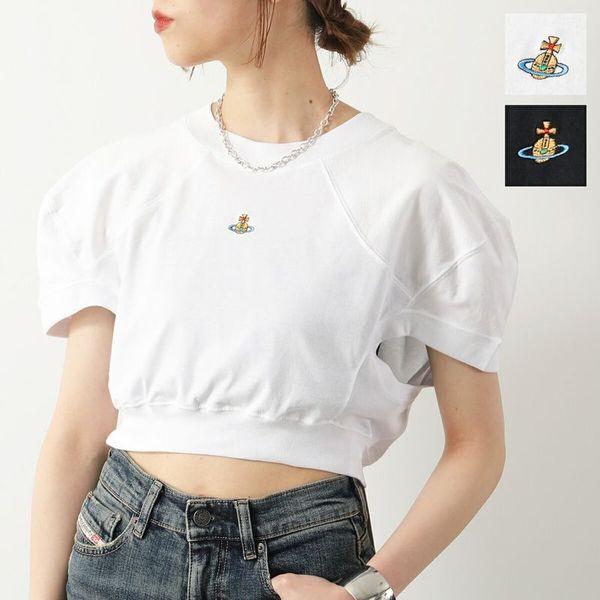 Vivienne Westwood ヴィヴィアンウエストウッド Tシャツ CROPPED FOOTB...