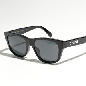 CELINE セリーヌ サングラス 4S249CPLB.38NO CL40249U レディース スクエア型 ウェリントン型 ロゴ メガネ 眼鏡 アイウェア BLACK｜s-musee