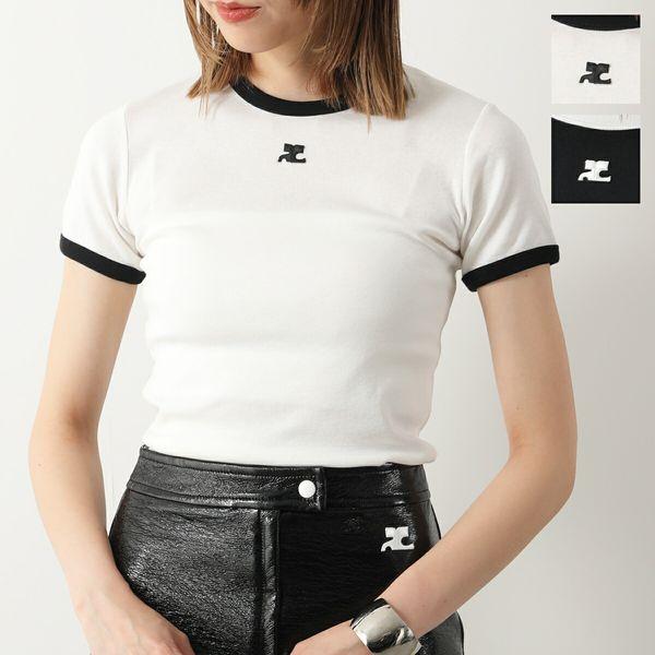 Courreges クレージュ Tシャツ REEDITION CONTRAST PERJTS017J...