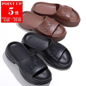 GANNI ガニー グルカサンダル Creepers Grid Sandal S2049 4897