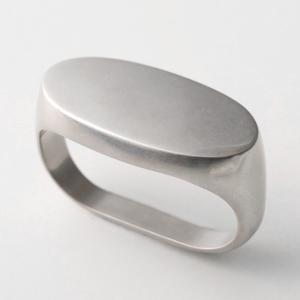 Maison Margiela 並行輸入 エムエムシックス リング MM6 ミニマル ロゴ