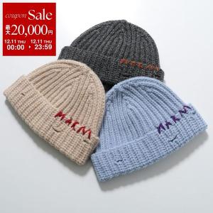 MARNI マルニ ニット帽 CLZC0111A0 UFW310 レディース リブニット
