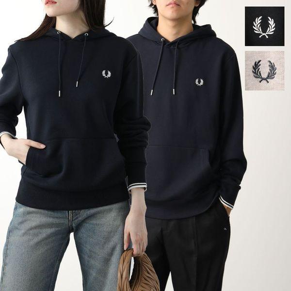 FRED PERRY フレッドペリー パーカー TIPPED HOODED SWEATSHIRT M...