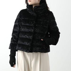 HERNO ヘルノ エコファー ダウン サイズ40 HERNO（ヘルノ） ECO FUR DOWNJACKET エコ ファー ダウンジャケット