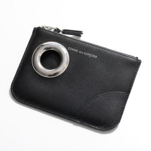【未開封】コムデギャルソン　シルバーアイレット　財布 COMME des GARCONS CDG シルバーアイレットジップアラウンド財布