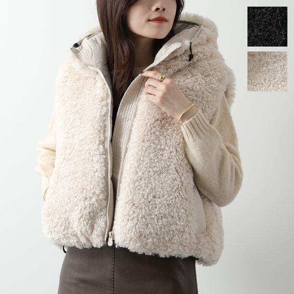 SAVE THE DUCK セイブザダック ボア 中綿ベスト KLARA D81923W CURL ...
