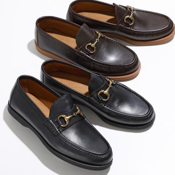 IL MOCASSINO イルモカシーノ ビットローファー B/REVERSO MGO FLOU/G...