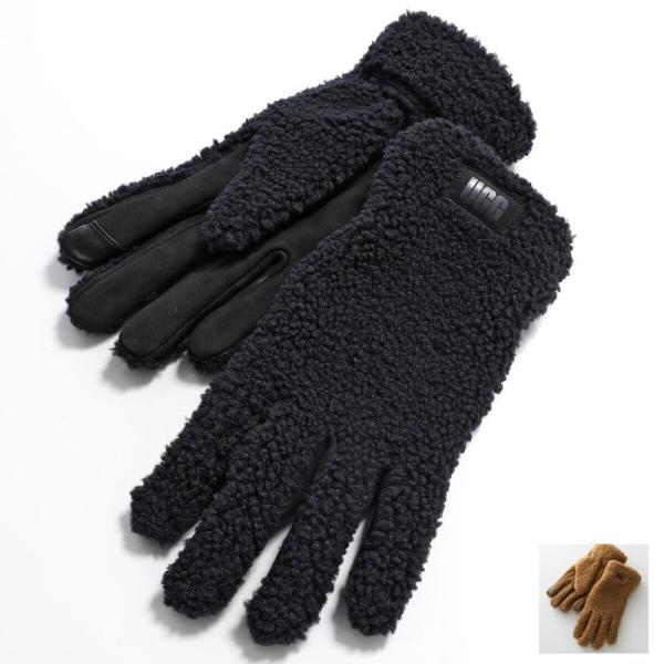 UGG アグ 手袋 fluff Glove フラッフ グローブ 101066 メンズ プラッシュフリ...