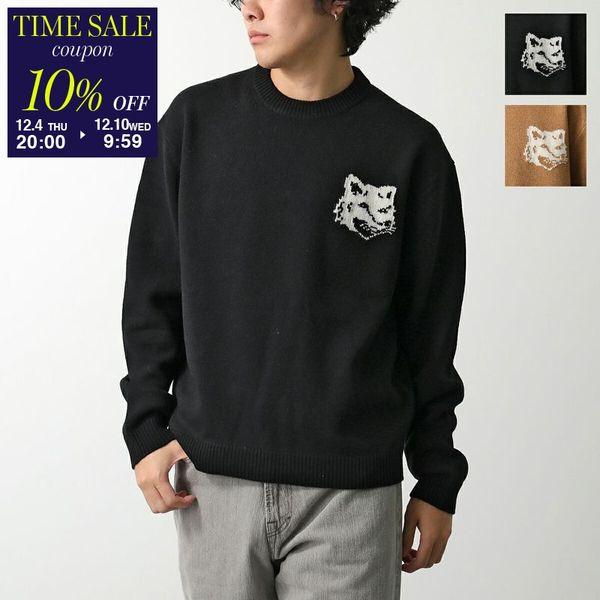 MAISON KITSUNE メゾンキツネ セーター FOX HEAD INTARSIA COMFO...