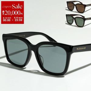 GUCCI グッチ サングラス GG1175SK メンズ ウェリントン型 スクエア型 ロゴ セルフレーム アジアンフィット アイウェア カラー3色