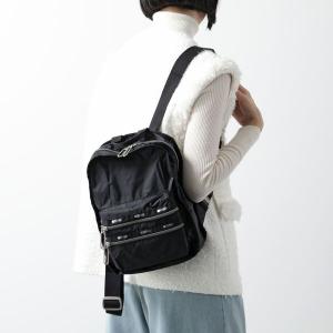 LeSportsac レスポートサック バックパック SM FUNCTIONAL BKPK 2346 レディース リュック ナイロン 鞄 C363/BLACK-C