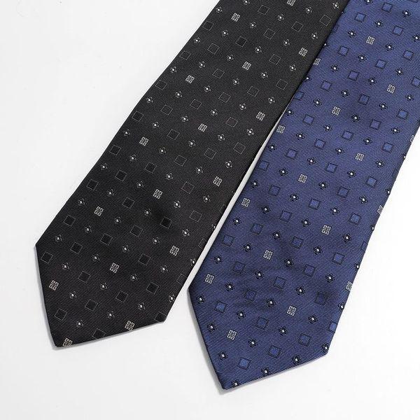 GIVENCHY ジバンシィ ネクタイ J5906 メンズ シルクタイ 4Gエンブレム ジャガード ...