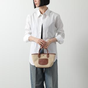 Longchamp ロンシャン かごバッグ L...の詳細画像3
