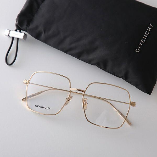 GIVENCHY ジバンシィ メガネ GV50039U レディース メンズ ウェリントン型 メタルフ...