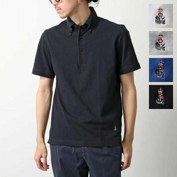 GUY ROVER ギローバー ポロシャツ PC224 551500 メンズ コットン 鹿の子 半袖...