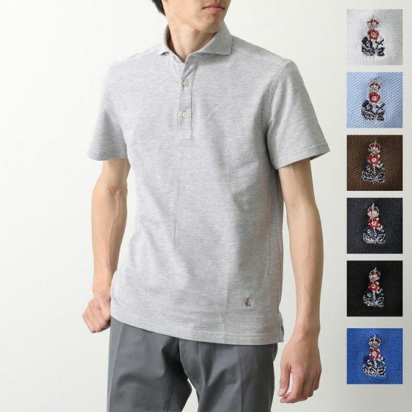 GUY ROVER ギローバー ポロシャツ PC207 551500 メンズ コットン 鹿の子 半袖...