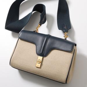 CELINE セリーヌ ショルダーバッグ Teen Soft 16 ティーン ソフト セーズ 196852DJ9.01NA レディース クロスボディ 鞄 Vanilla-Navy｜インポートセレクトmusee
