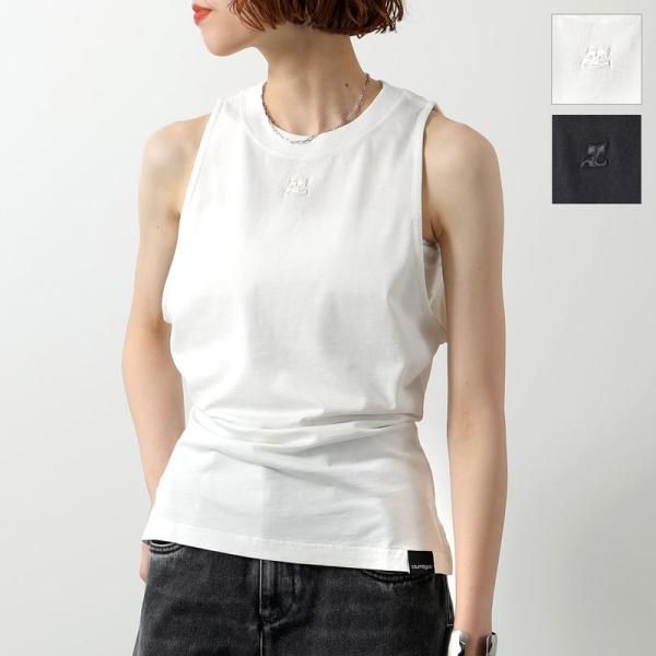 Courreges クレージュ タンクトップ FITTED TANK TOP 125JDE094JS...