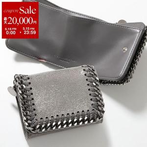 STELLA McCARTNEY ステラマッカートニー 財布 ファラベラ 581236 W9132 ブラック ポリエステル レディース 2つ折り財布 美品【本物保証】 Stella McCartney（ステラ・マッカートニー） 財布 ファラベラ