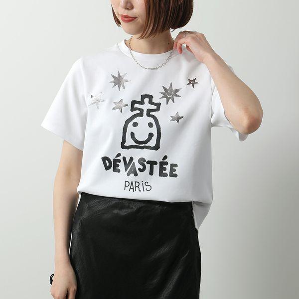 DEVASTEE デヴァステ 半袖 Tシャツ R3FWTP014 レディース コットンブレンド スト...