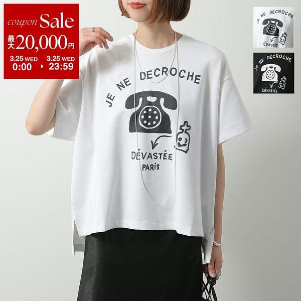 DEVASTEE デヴァステ Tシャツ R3FWTP015 レディース 半袖 カットソー ストレッチ...
