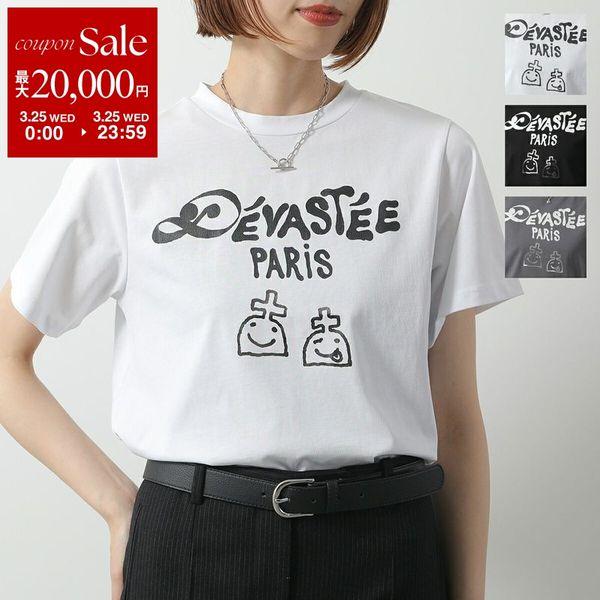 DEVASTEE デヴァステ Tシャツ R3FWTP018 レディース 半袖 カットソー コットン ...