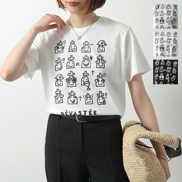 DEVASTEE デヴァステ 半袖 Tシャツ R3FWTP022 レディース コットン クルーネック...