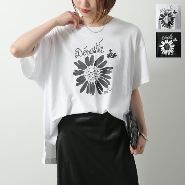 DEVASTEE デヴァステ 半袖 Tシャツ R3SMTP021 レディース コットン クルーネック...