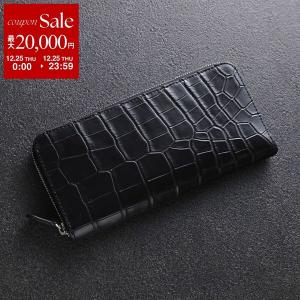RODANIA The R ザアール リアルクロコダイル 二つ折り財布 10163