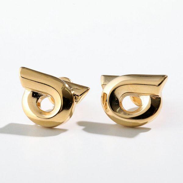 FERRAGAMO フェラガモ ピアス NEW GAN 14D 76 0696 レディース ガンチー...