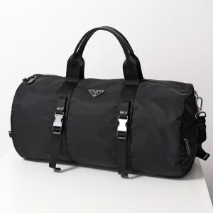 PRADA プラダ ボストンバッグ 2VC015 2DMG メンズ ダッフルバッグ トライアングルロゴ ナイロン サフィアーノ F0002/NERO