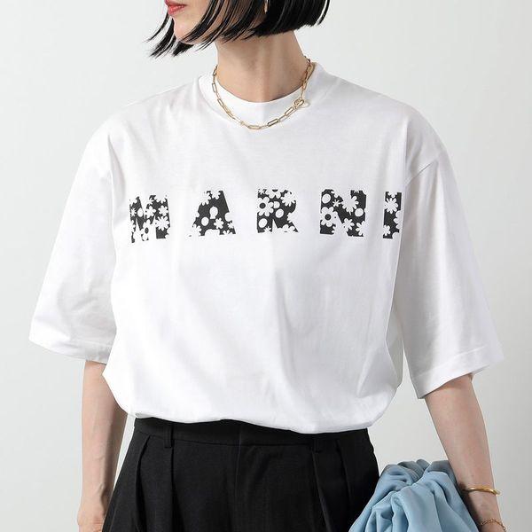MARNI マルニ Tシャツ HUMU0223IP USCX50 レディース 半袖 カットソー コッ...