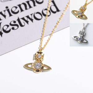 Vivienne Westwood ヴィヴィアンウエストウッド ネックレス Lee Orb オーブ 630203GS レディース ペンダント クリスタル装飾 アクセサリー カラー2色