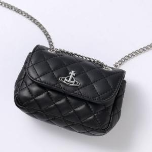 Vivienne Westwood ヴィヴィアンウエストウッド ショルダーバッグ 52020005U L004X レディース オーブ キルティングレザー 鞄 N403/BLACK