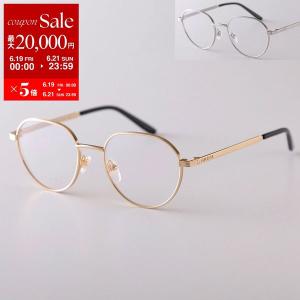 GUCCI グッチ メガネ GG1458O レディース ボストン型 メタルフレーム 細フレーム フルリム クリングスタイプ ロゴ めがね ダテ アイウェア カラー2色