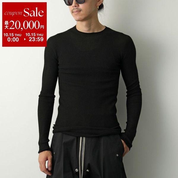 Rick Owens Rick Owens RIBBED ROUND NECK ニット RU02E1637