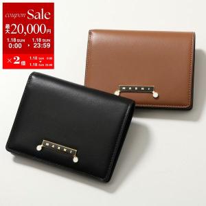MARNI（マルニ） ロゴ 長財布（小銭入れあり） レザー レディース 中古